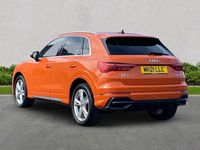 Used Audi Q3 S-Line 150 HP (110 kW) 2021 Orange SUV