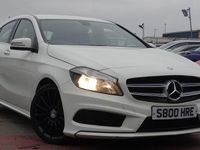 Used Mercedes A180 AMG 109 HP (80 kW) 2014 White Hatchback