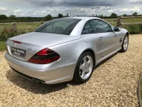 Used Mercedes SL55 AMG AMG 2002 Silver Cabriolet