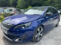 Used Peugeot 308 GT-line 2015 Blue Estate