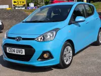 Used Hyundai i10 SE 2014 Blue Hatchback