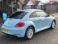 Used VW Beetle Design 105 HP (77 kW) 2015 Blue Hatchback