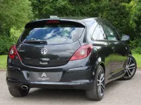 Used Vauxhall Corsa Edition 100 HP (73 kW) 2014 Black Hatchback