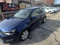 Used VW Polo Match 60 HP (44 kW) 2012 Blue Hatchback