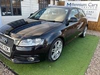Used Audi A3 S-Line 2010 Black Hatchback