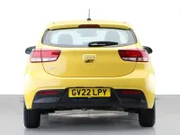 Used Kia Rio 2022 Yellow Hatchback
