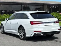 Used Audi A6 S-Line 204 HP (150 kW) 2020 White Estate