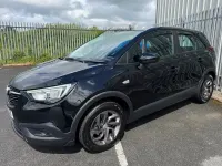 Used Vauxhall Crossland X 81 HP (59 kW) 2019 Black SUV