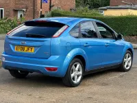 Used Ford Focus Zetec 125 HP (91 kW) 2008 Blue Hatchback