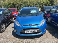 Used Ford Fiesta Zetec 2012 Blue Hatchback