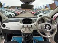 Used Fiat 500 Pop Star 69 HP (50 kW) 2016 White Hatchback