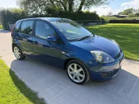 Used Ford Fiesta Zetec 2008 Blue Hatchback