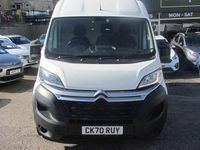 Used Citroën Relay 140 HP (102 kW) 2020 White Van