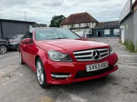 Used Mercedes C180 AMG 156 HP (114 kW) 2013 Red Sedan