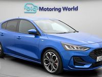 Second-hand Ford Focus ST-Line X 125 CP (91 kW) 2023 Albastru Hatchback