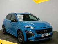 Used Hyundai Kona N Line 120 HP (88 kW) 2023 Blue SUV