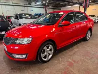 Used Skoda Rapid Elegance 105 HP (77 kW) 2014 Red Hatchback