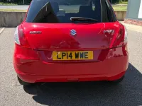 Used Suzuki Swift SZ4 94 HP (69 kW) 2014 Red Hatchback