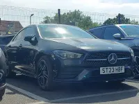 Used Mercedes CLA250e AMG Line Premium 218 HP (160 kW) 2023 Black Coupe