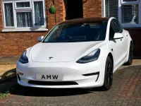 Used Tesla Model 3 Long Range AWD 366 kW (498 HP) 2020 White Sedan