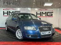 Used Audi A6 140 HP (102 kW) 2007 Blue Sedan