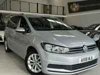 Used VW Touran SE 150 HP (110 kW) 2018 Silver MPV