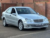 Begagnad Mercedes C180 Classic 2007 Silver Sedan