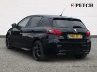 Used Peugeot 308 GT-line 129 HP (94 kW) 2019 Black Hatchback