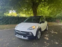 Used Vauxhall Adam Rocks 2015 White Hatchback