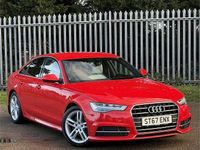 Used Audi A6 S-Line 190 HP (139 kW) 2017 Red Sedan