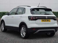 Used VW T-Cross SE 115 HP (84 kW) 2020 White SUV
