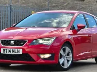 Used Seat Leon FR 125 HP (91 kW) 2014 Red Hatchback