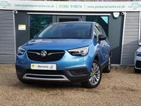 Used Vauxhall Crossland X 110 HP (80 kW) 2020 Blue SUV