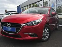 Used Mazda 3 121 HP (88 kW) 2017 Red Hatchback