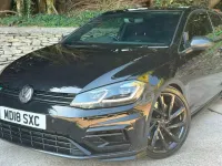 Used VW Golf VII R 2018 Black Hatchback