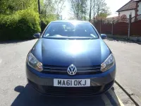Used VW Golf VI Match 105 HP (77 kW) 2011 Blue Hatchback