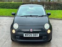 Used Fiat 500 Pop 2009 Black Cabriolet