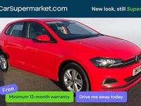 Used VW Polo SE 65 HP (47 kW) 2019 Red Hatchback