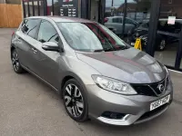 Used Nissan Pulsar Tekna 110 HP (80 kW) 2017 Grey Hatchback