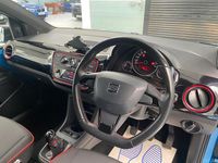 Used Seat Mii FR-Line 60 HP (44 kW) 2019 Blue Hatchback