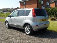 Used Nissan Note Tekna 110 HP (80 kW) 2008 Silver Hatchback