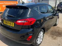 Used Ford Fiesta Titanium 125 HP (91 kW) 2020 Black Hatchback