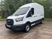 Used Ford Transit 130 HP (95 kW) 2023 White Van