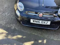 Gebraucht Fiat 500 Pop Star 69 PS (50 kW) 2016 Schwarz Kleinwagen