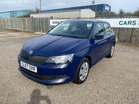 Used Skoda Fabia 60 HP (44 kW) 2017 Blue Hatchback