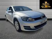 Used VW Golf VII S 103 HP (75 kW) 2014 Silver Hatchback