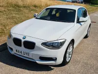 Used BMW 116 Comfort Edition 2014 White Hatchback