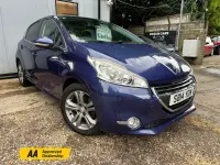 Used Peugeot 208 2014 Blue Hatchback