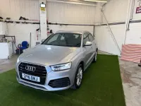 Begagnad Audi Q3 S-Line 180 HK (132 kW) 2016 Silver SUV