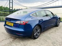 Used Tesla Model 3 Standard Range 239 kW (325 HP) 2019 Blue Sedan